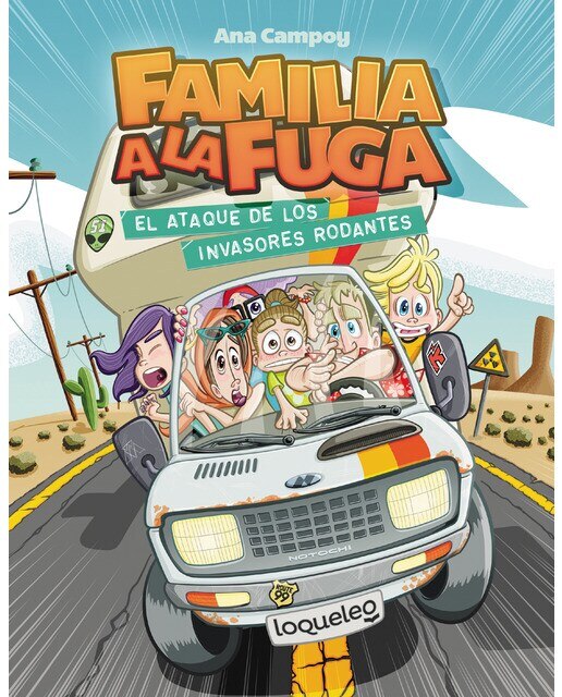 Imagen 0 de El ataque de los invasores rodantes. Familia a la fuga 4 (Tapa blanda)