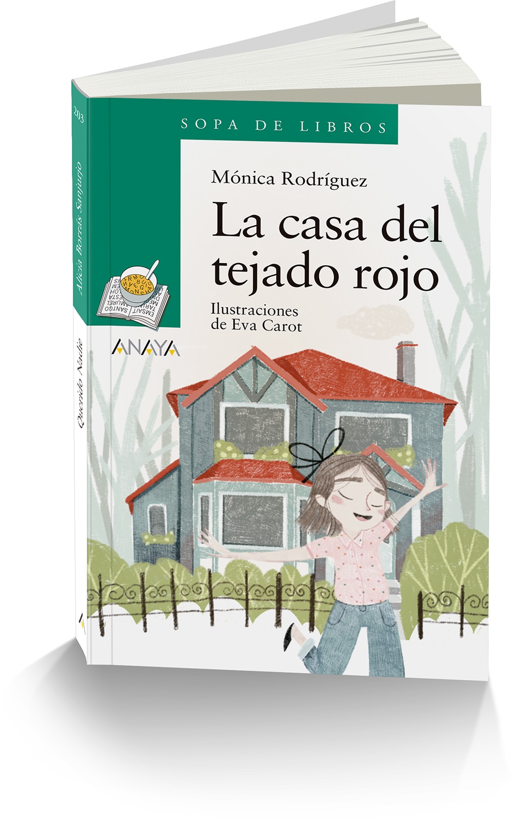 La casa del tejado rojo  (Tapa blanda con solapas) 2