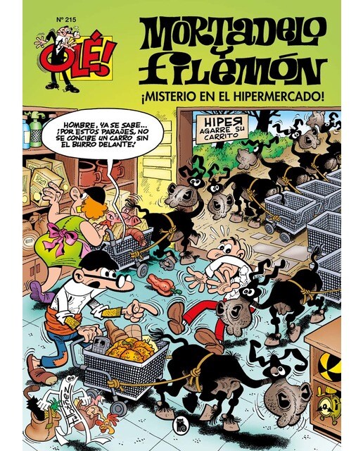 Mortadelo y Filemón. ¡Misterio en el hipermercado! (Olé! Mortadelo 215) (Tapa blanda) 1