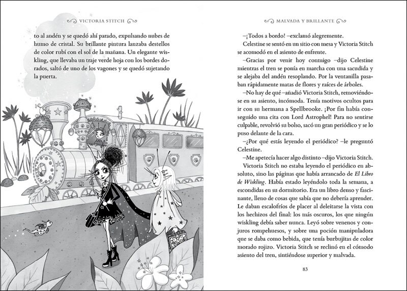 Victoria Stitch 1 - Malvada y brillante: ¡Un libro mágico del universo de Isadora Moon!  (Tapa dura) 3