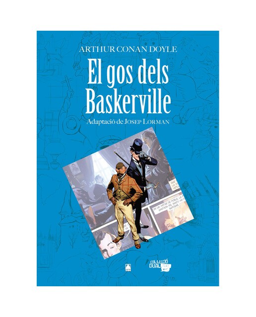 Col·lecció Dual 006. El gos dels Baskerville -Arthur Conan Doyle- (Capa mole) 1