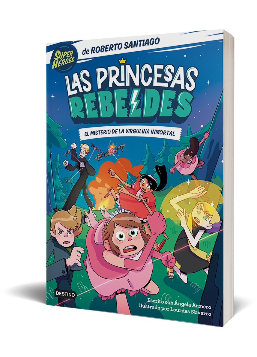 Las Princesas Rebeldes 1. El misterio de la virgulina inmortal (Tapa blanda) 3