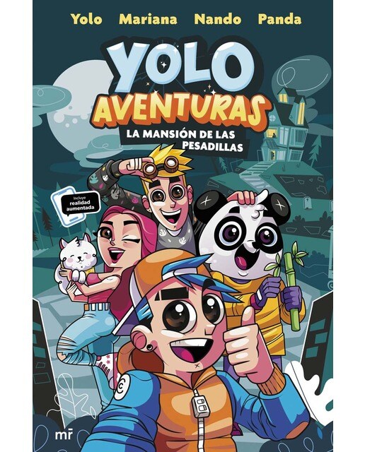 Yolo Aventuras. La mansión de las pesadillas (Capa mole com abas) 1