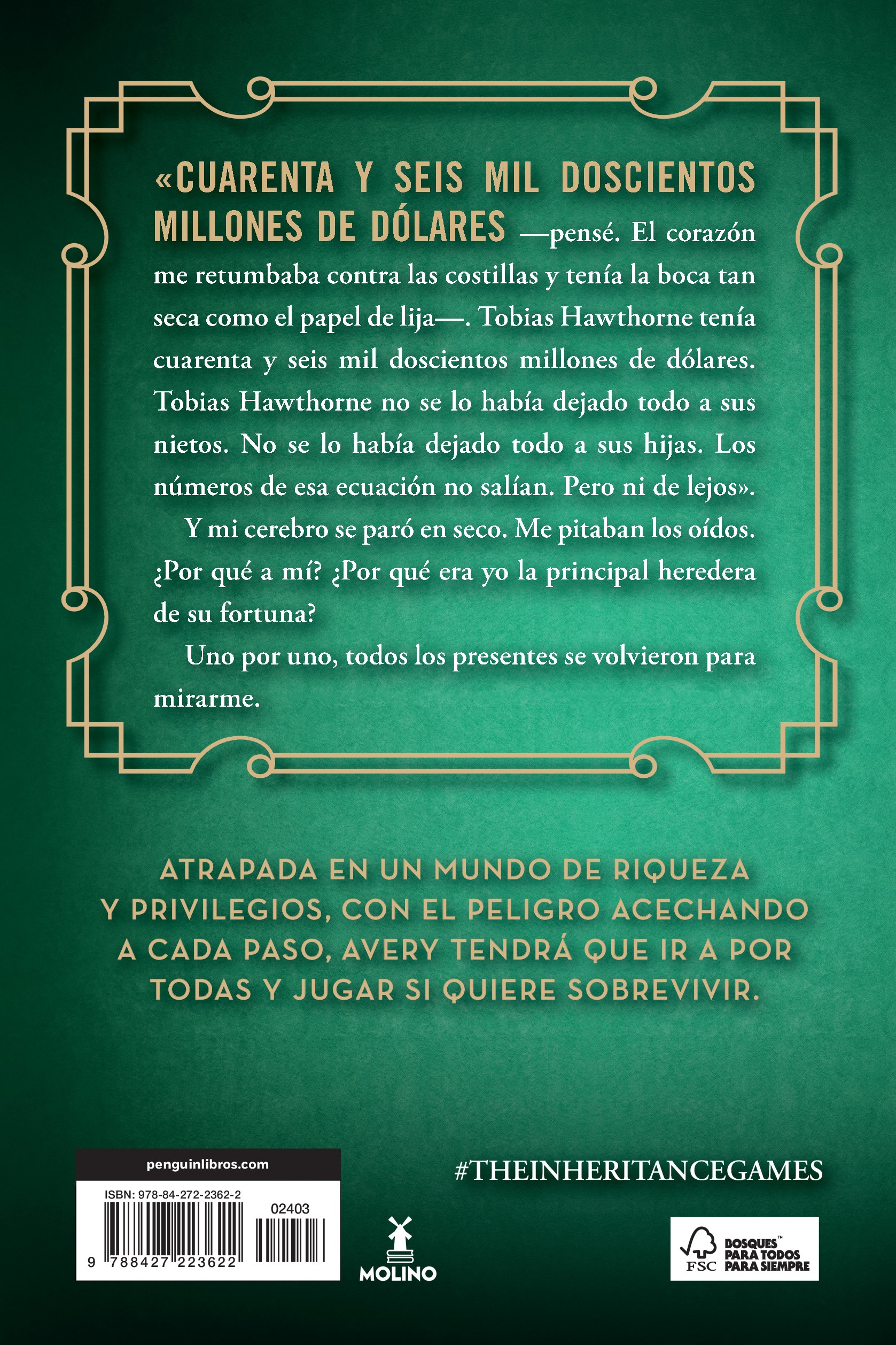 Una herencia en juego (Una herencia en juego 1): Un fenómeno TikTok  (Tapa blanda) 2