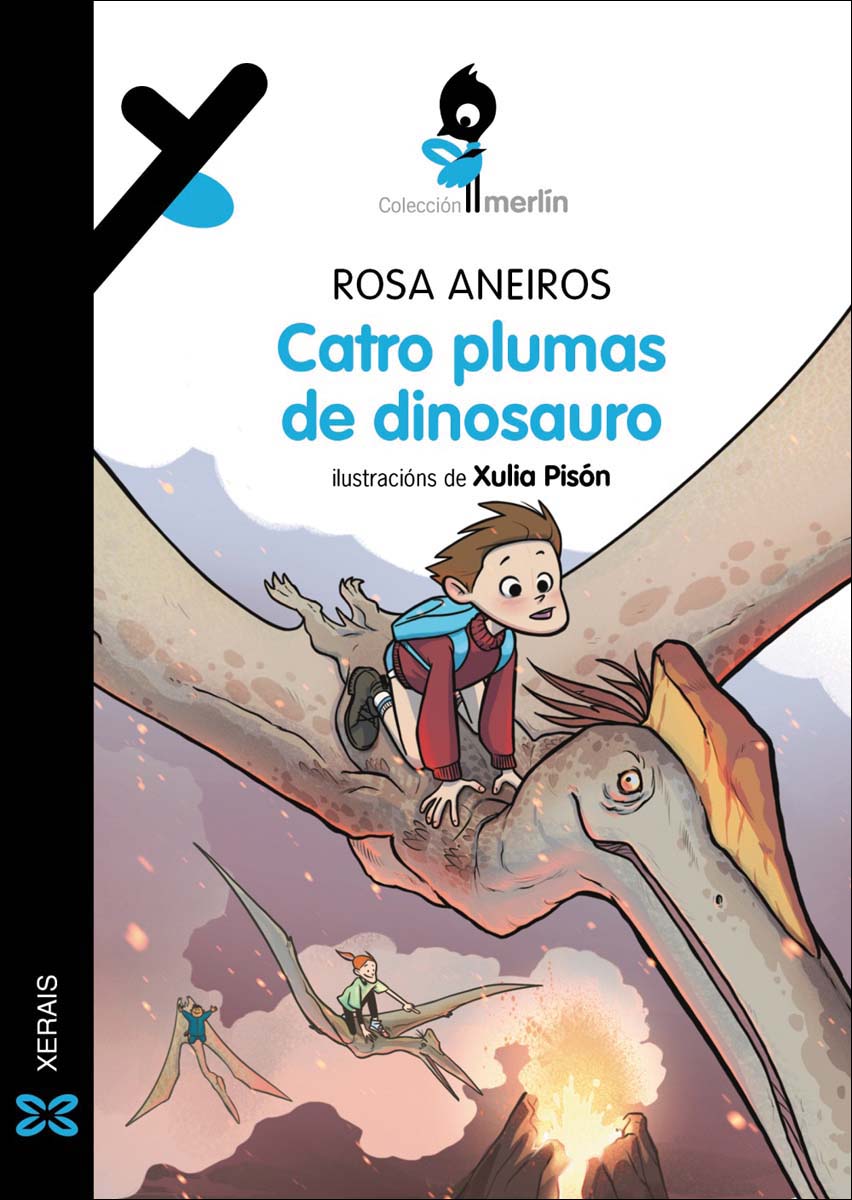 Catro plumas de dinosauro 1