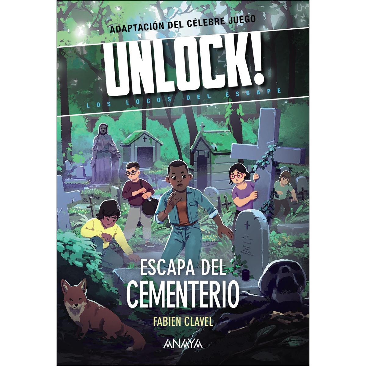 Imagen 0 de Unlock! Escapa del cementerio: Los locos del escape  (Tapa blanda con solapas)