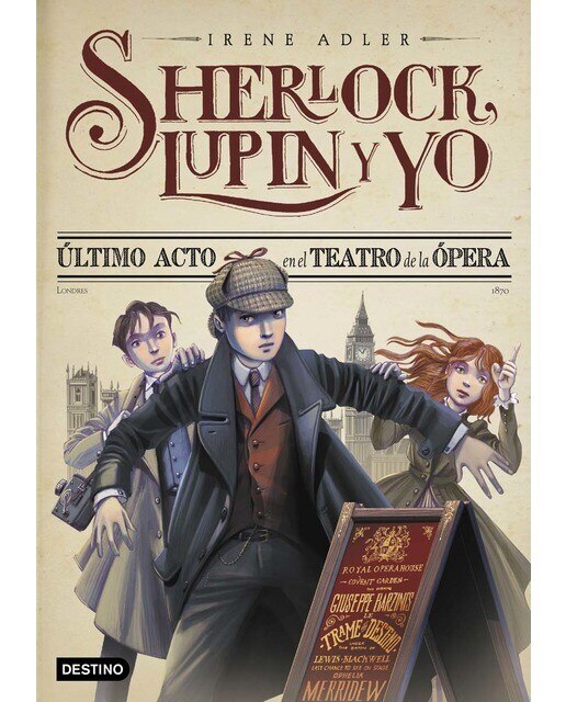 Imagen 0 de Último acto en el Teatro de la Ópera: Sherlock, Lupin y yo 2  (Tapa blanda con solapas)