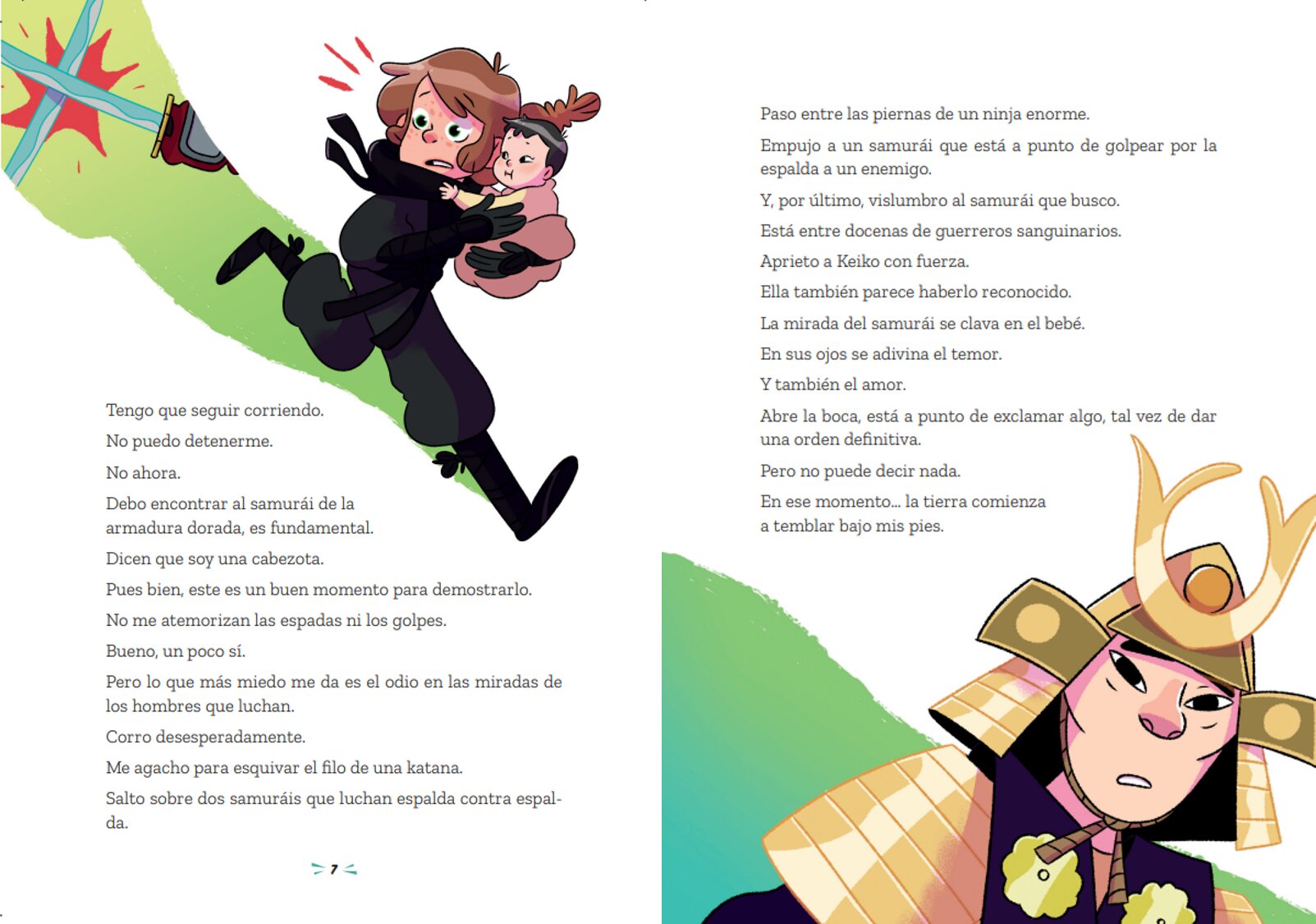 Las Princesas Rebeldes 3. El misterio de los ninjas de la Media Luna  (Tapa blanda Tapa blanda con solapas) 2