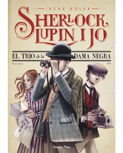 El trio de la Dama Negra: Sherlock, Lupin i jo 1  (Tapa blanda con solapas) 1