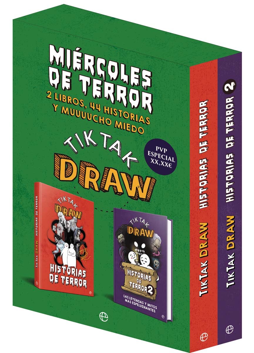 Miércoles de terror: 2 libros, 44 historias y muuucho miedo (Capa dura) 1