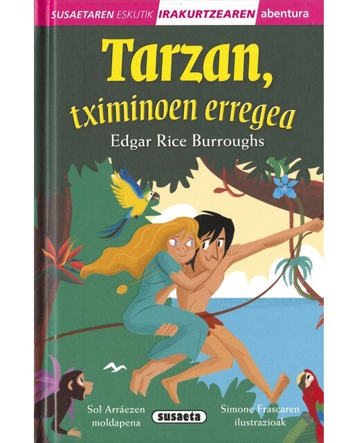 Tarzán, tximinoen erregea (Capa dura) 1