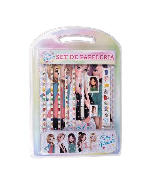Imagen 1 de Girl power set de papelería. (Blíster)