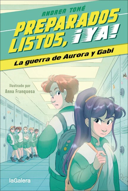 Imagem 0 de Preparados, listos, ¡ya! 2. La guerra de Aurora y Gabi (Capa mole com abas)