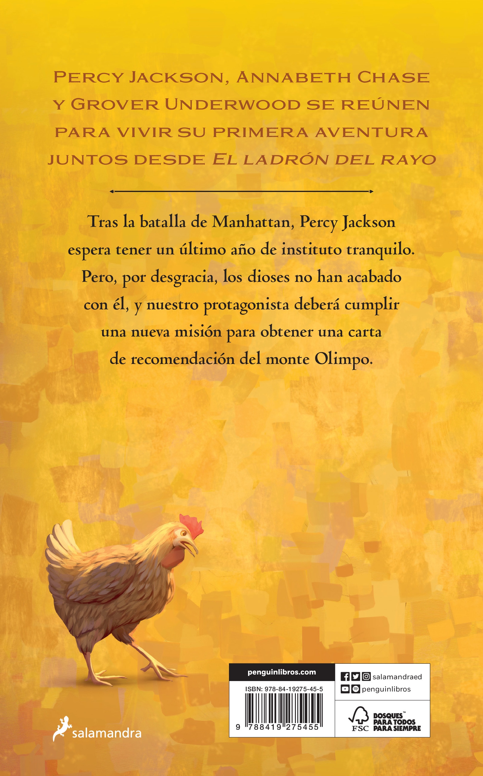 Percy Jackson y el cáliz de los dioses (Percy Jackson y los dioses del Olimpo 6)  (Tapa blanda) 2