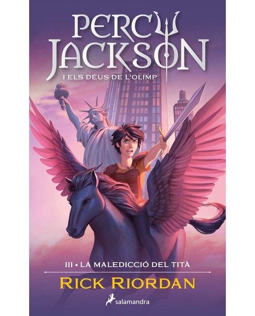 Imagen 1 de La maledicció del tità (Percy Jackson i els déus de l'Olimp 3)  (Tapa blanda)