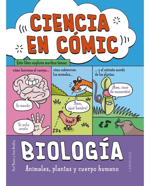 Imagen 0 de Ciencia en cómic. Biología (Tapa dura)