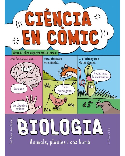Imagen 0 de Ciència en còmic. Biologia: Animals, plantes i cos humà