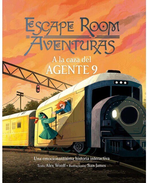 Imagen 0 de Escape room aventuras. A la caza del agente 9  (Tapa dura)