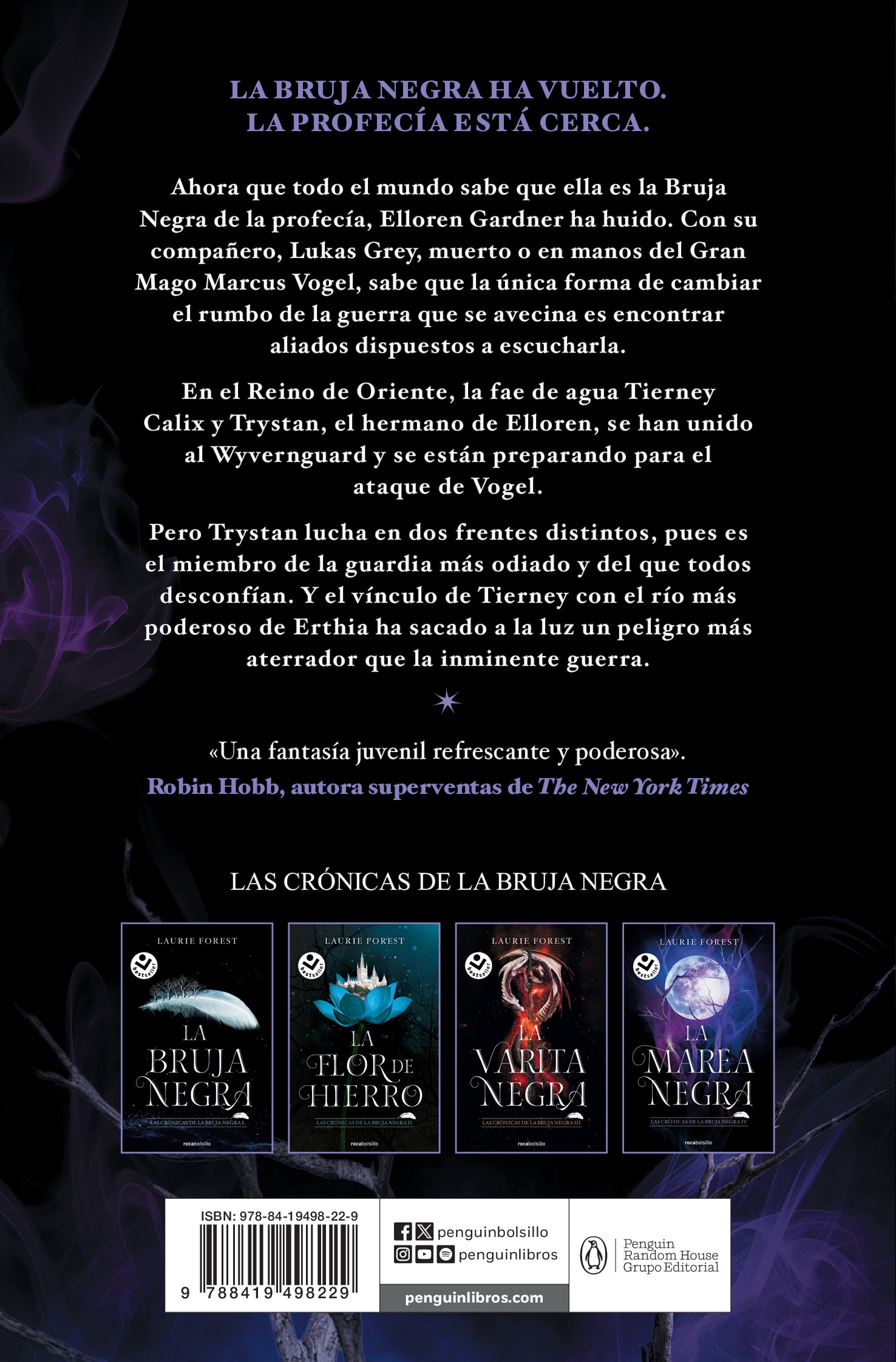 La Marea Negra (Las Crónicas de la Bruja Negra 4) (Tapa blanda) 2