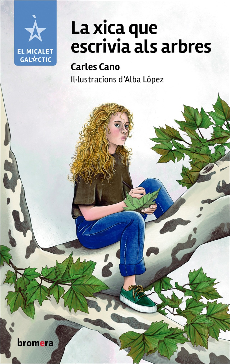 Imagen 1 de La xica que escrivia als arbres  (Tapa blanda)