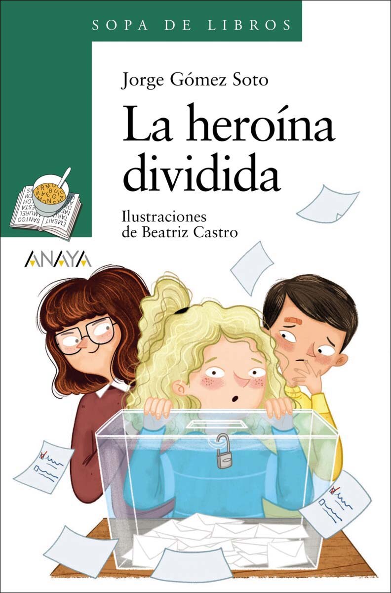 La heroína dividida (Capa mole com abas) 1