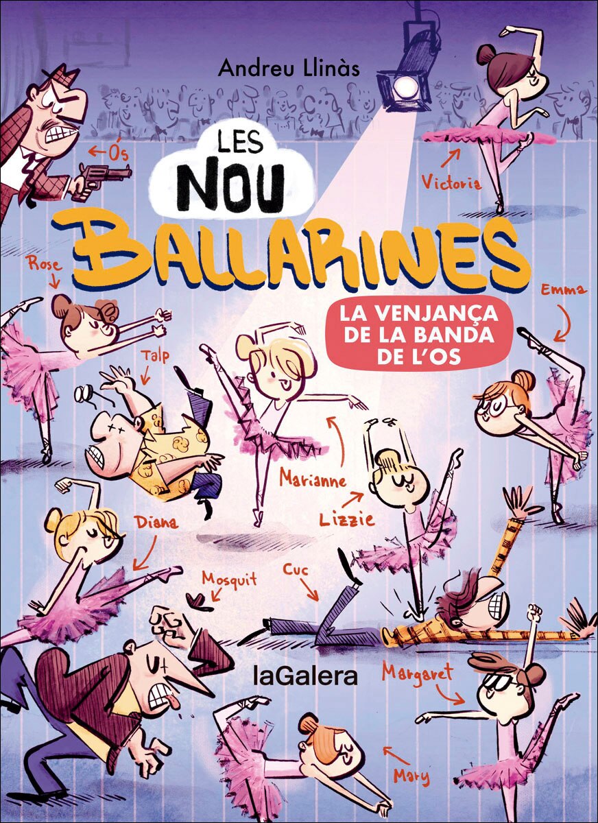 Imagen 0 de Les nou ballarines 2. La venjança de la banda de l&Os  (Tapa blanda con solapas)