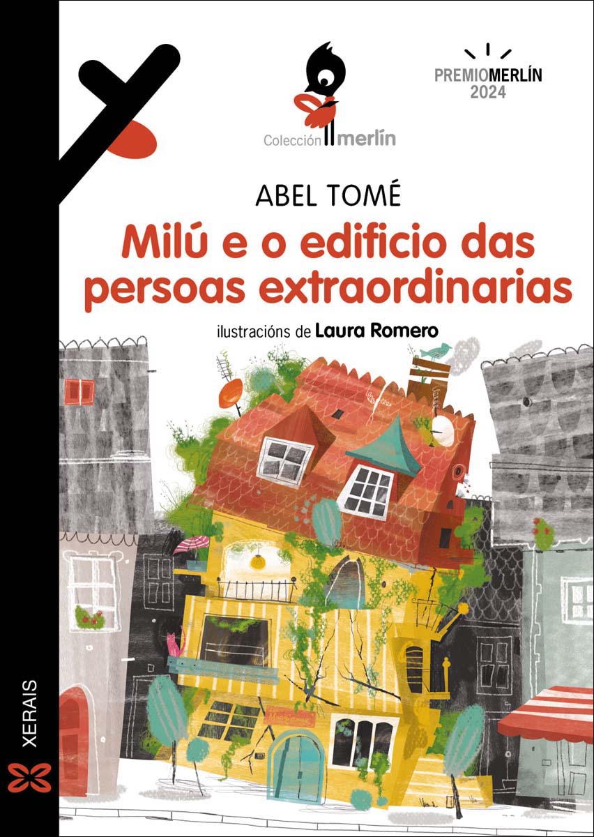 Milú e o edificio das persoas extraordinarias (Capa mole com abas) 1