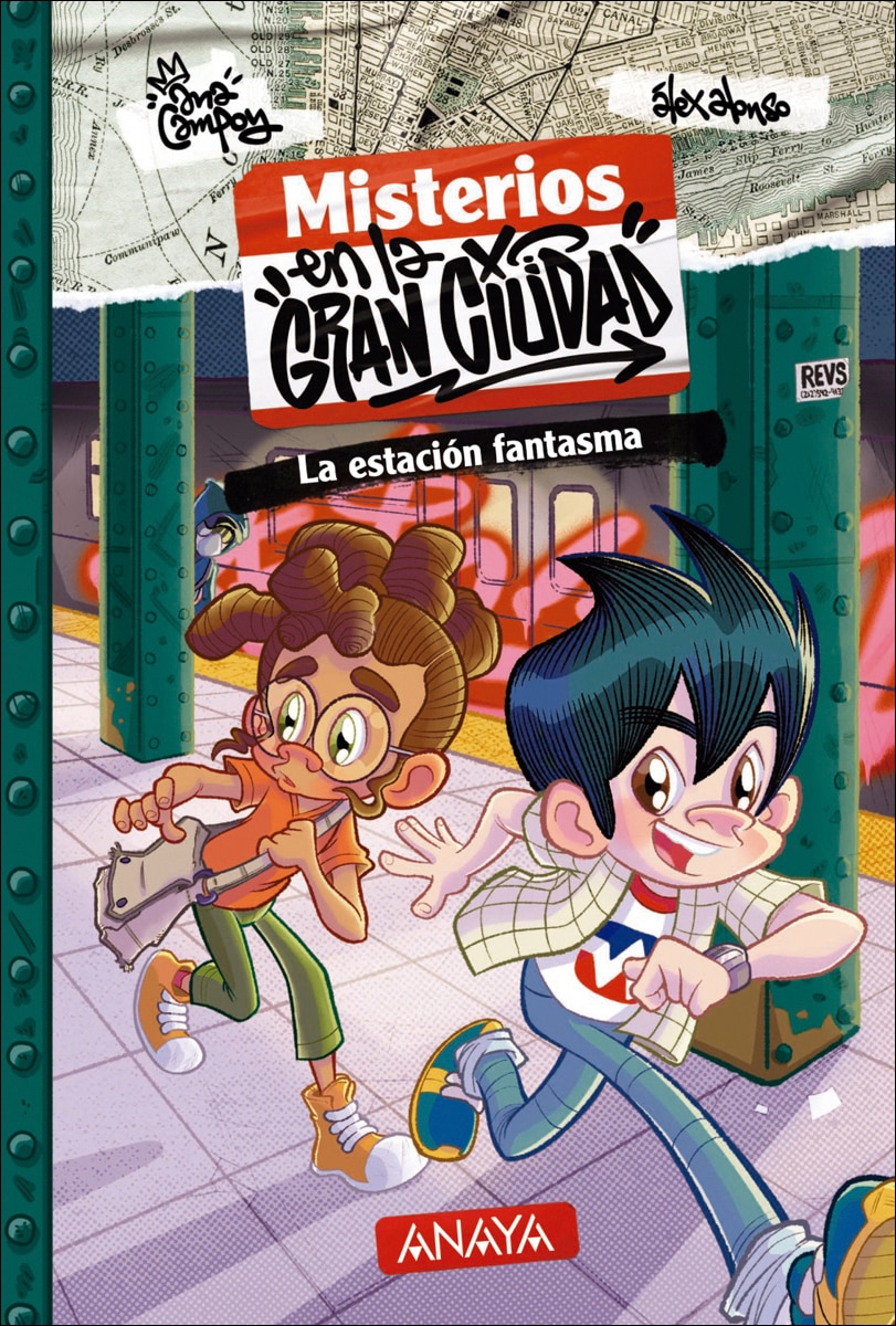Imagem 0 de Misterios en la gran ciudad 2. La estación fantasma (Capa mole com abas)