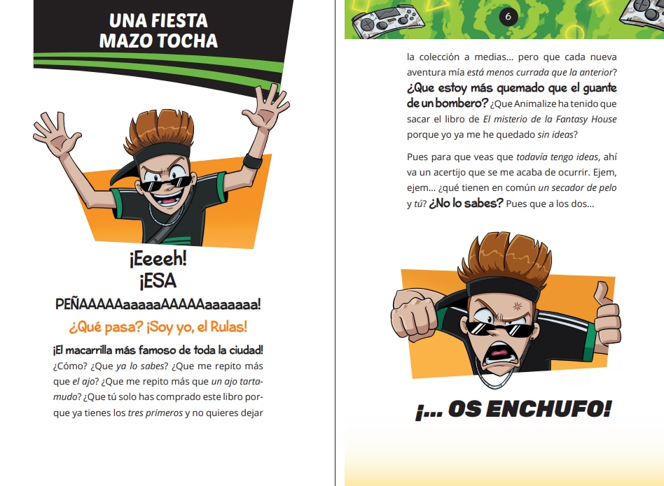 El Rulas 4. El Rulas atrapado en el mundo gamer 2