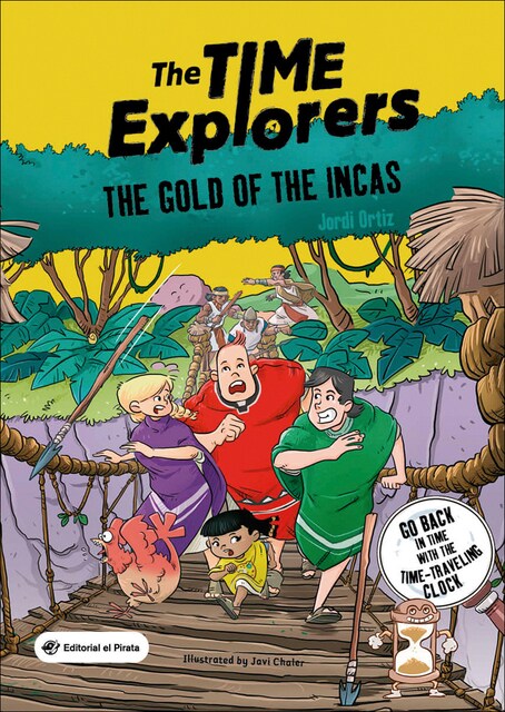 Imagem 0 de The Gold of the Incas: ¡Viaja por el tiempo con el reloj descifrador y descubre los incas! Libro en INGLÉS para niños y niñas a partir de (Capa mole)