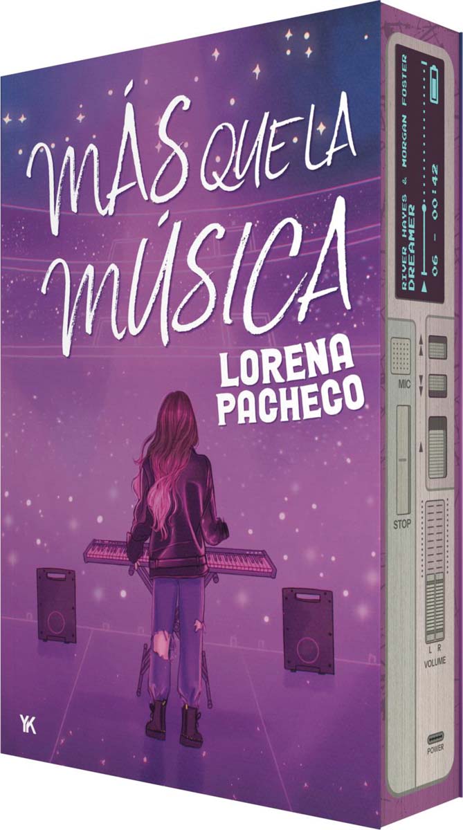 Más que la música (Capa mole com abas) 1
