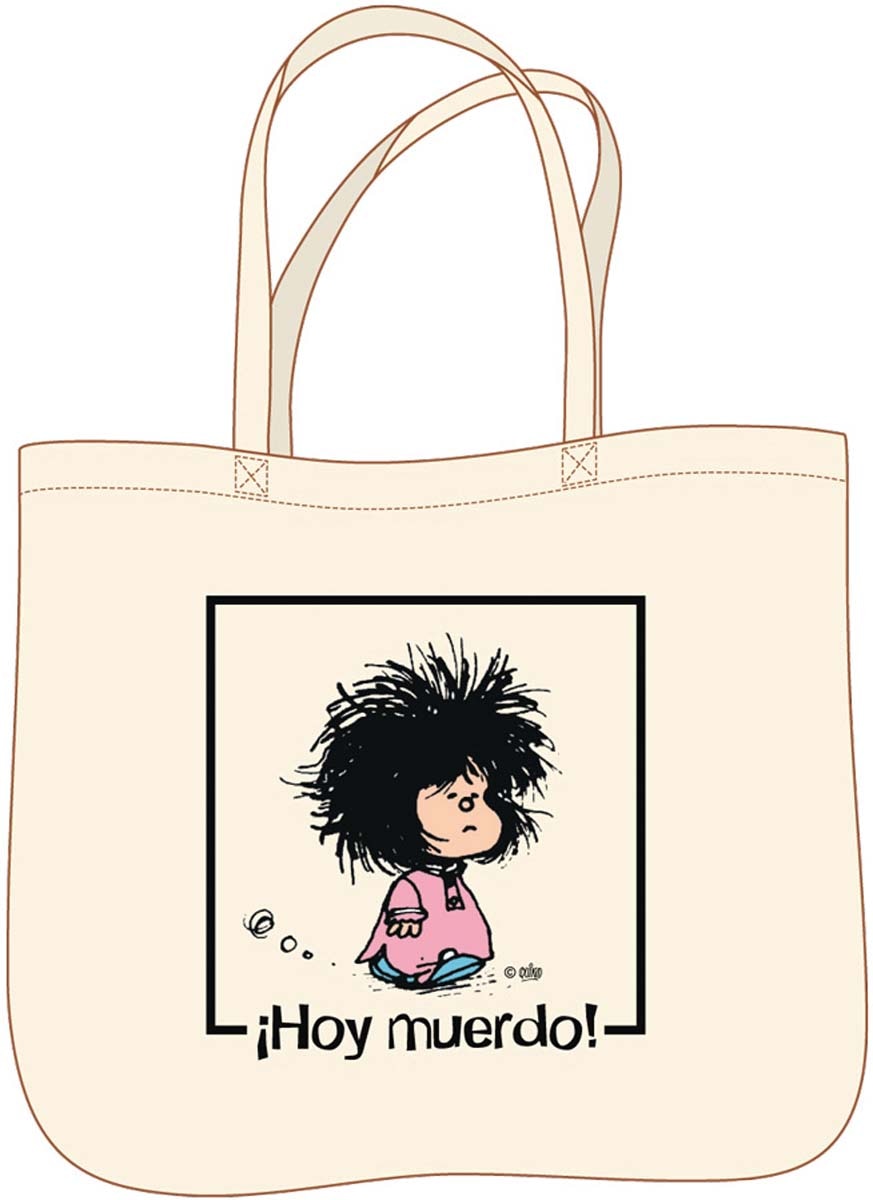 Imagem 0 de Bolsa mafalda.Tote bag ¡hoy muerdo!