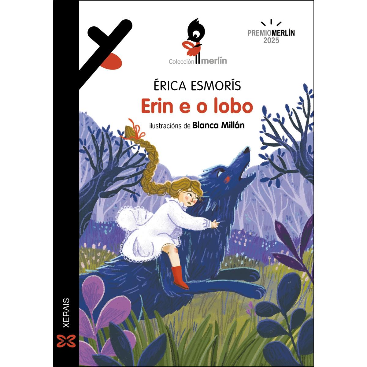 Erin e o lobo: Premio Merlín 2025 (Capa mole com abas) 1