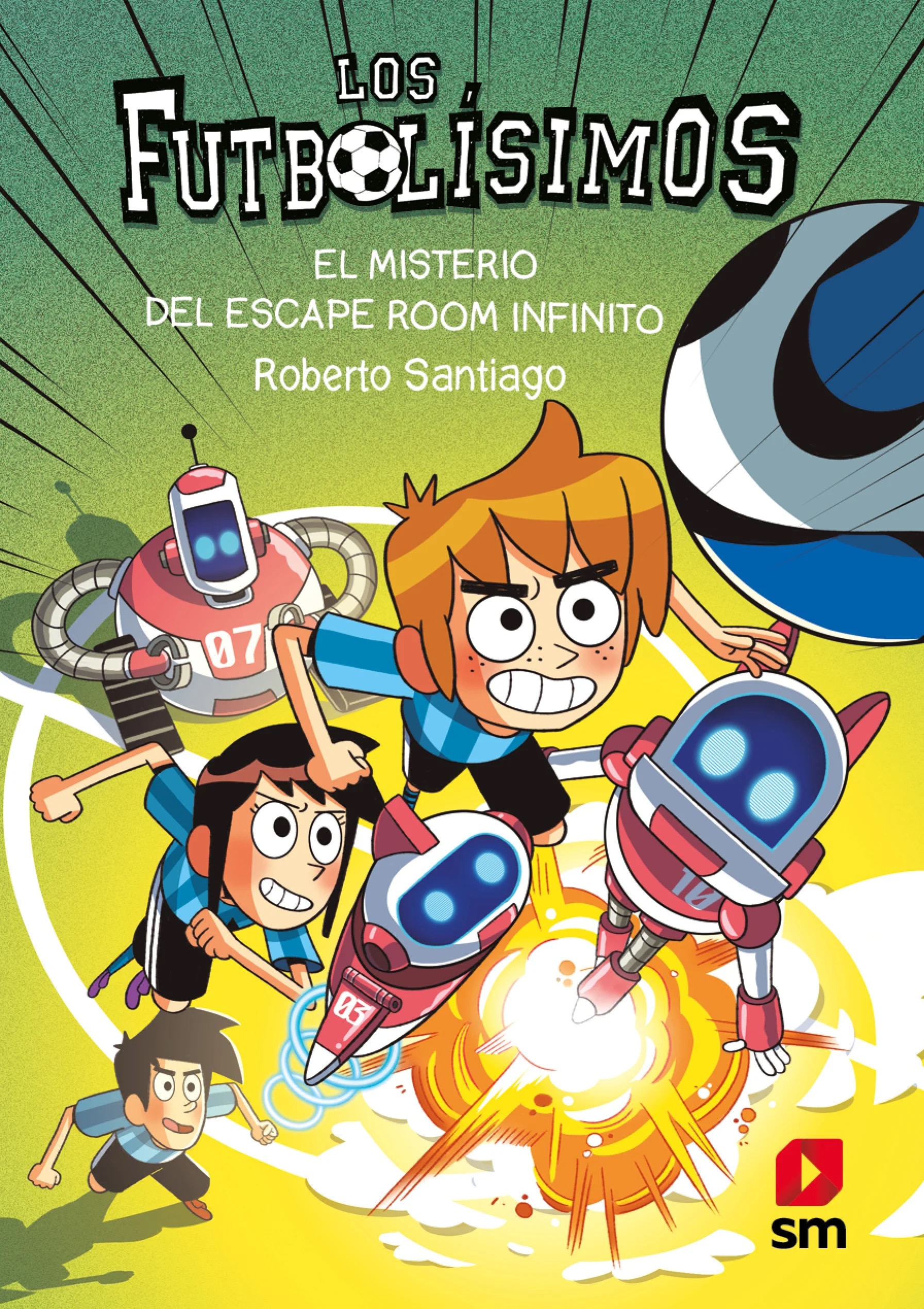 Imagem 0 de Los Futbolísimos 28: El misterio del escape room infinito (Capa mole)