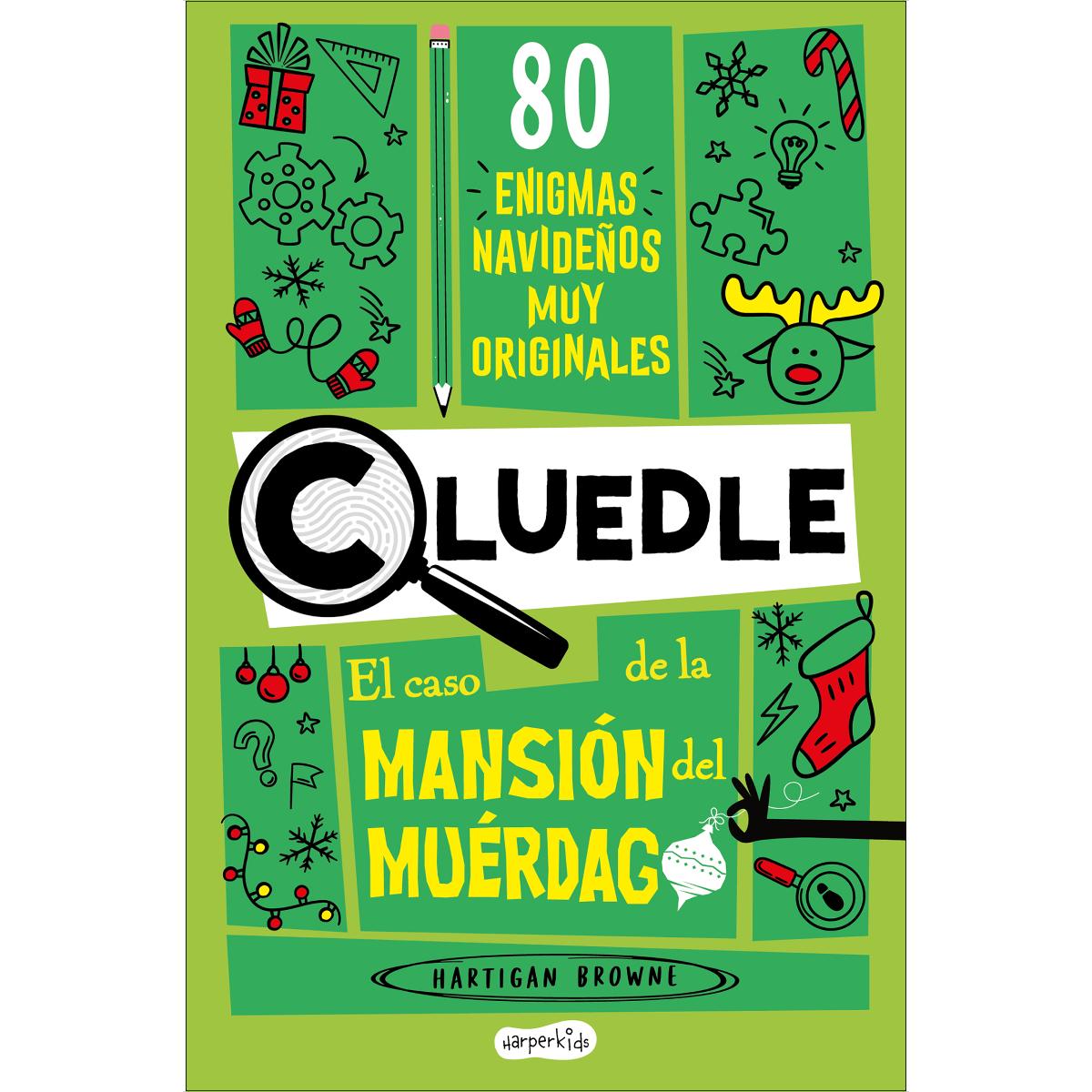 Imagem 0 de Cluedle: El caso de la Mansión del Muérdago: 80 enigmas muy misteriosos (Libro 3) (Capa mole com abas)