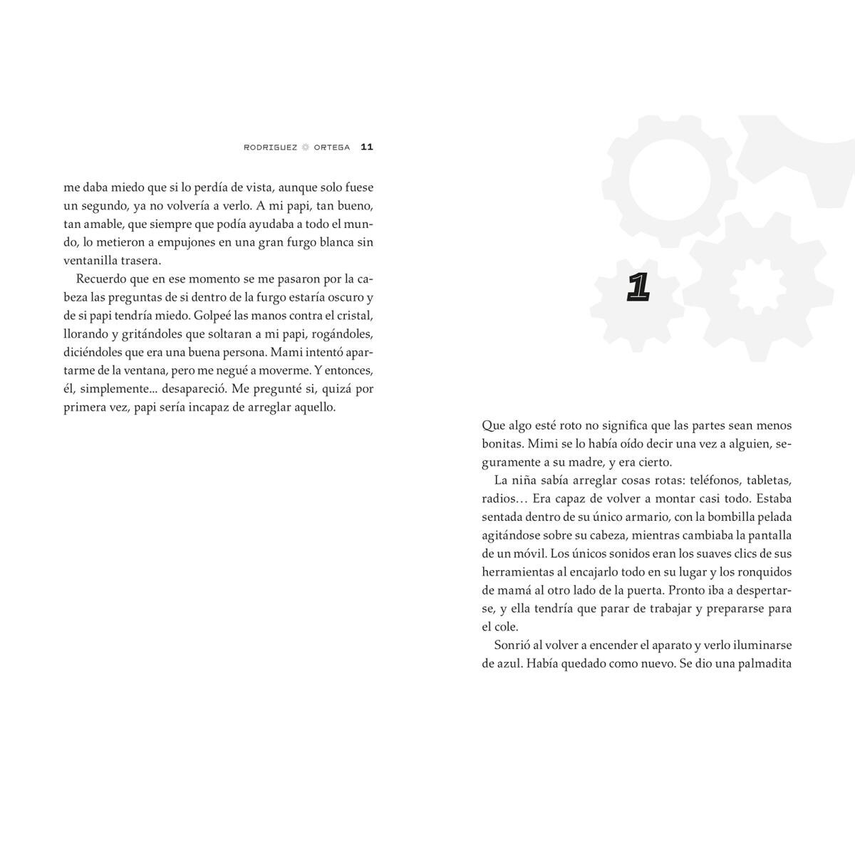 La niña y la robot (Capa dura) 6