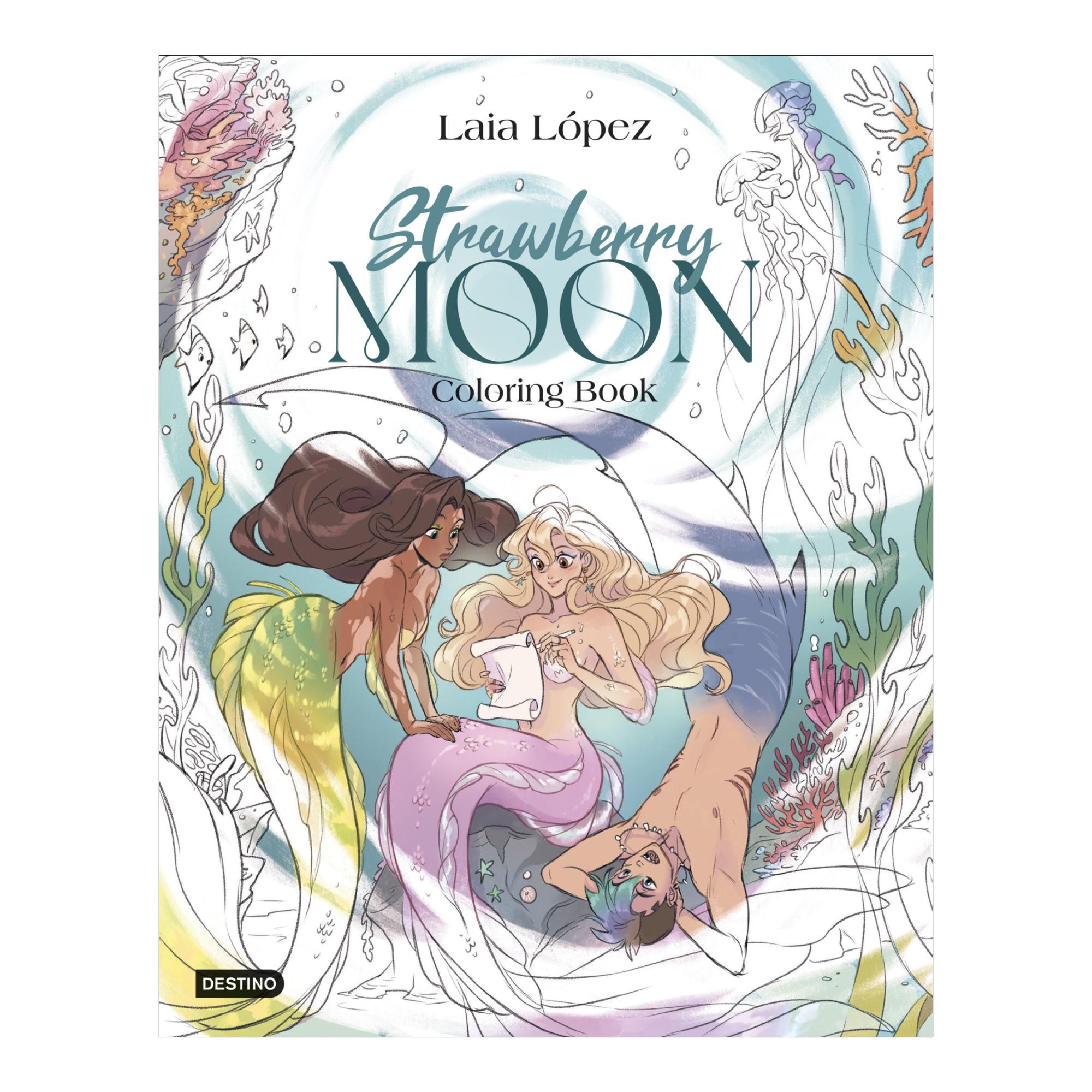 Imagem 0 de Strawberry Moon. Coloring book (Capa mole)