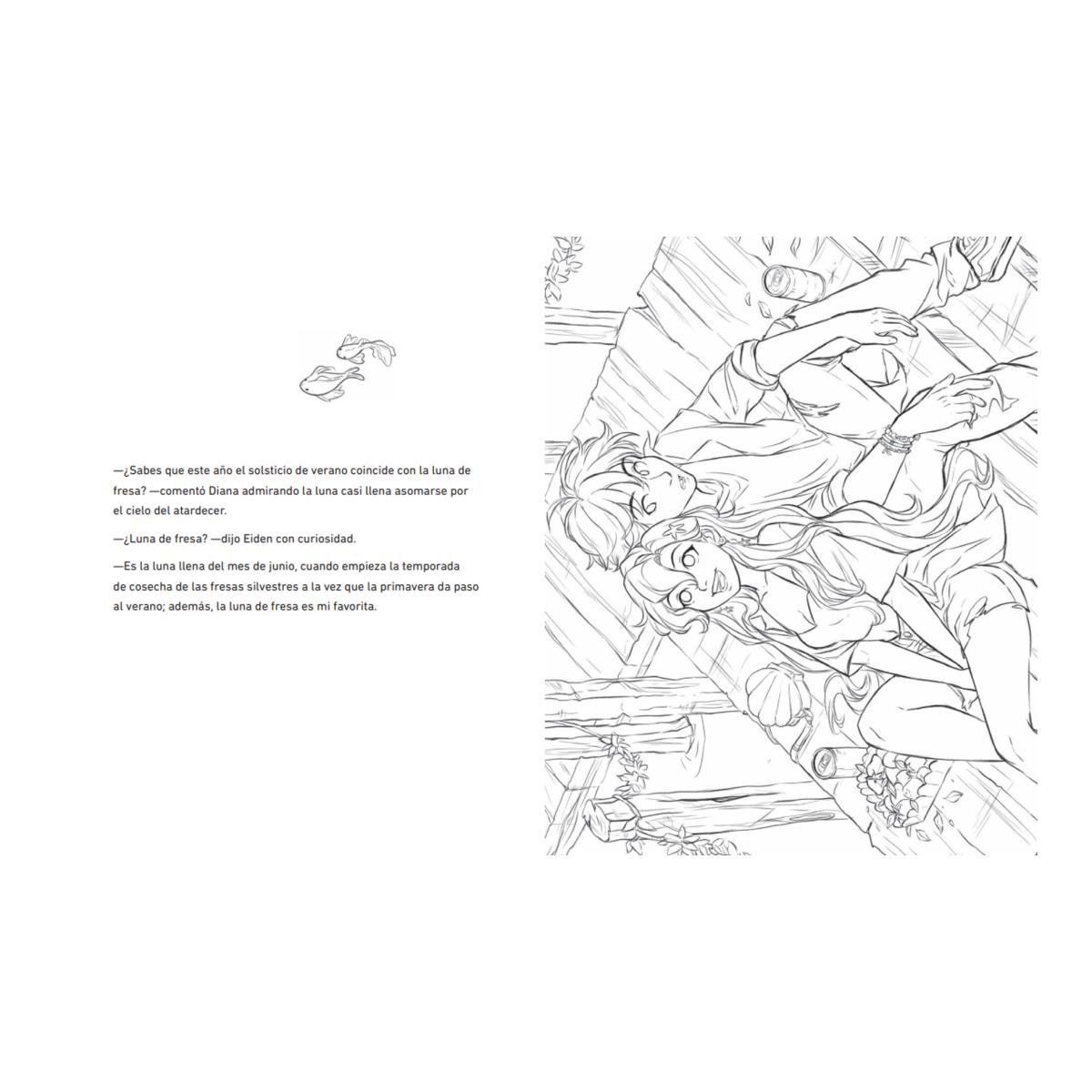 Strawberry Moon. Coloring book (Capa mole) 3