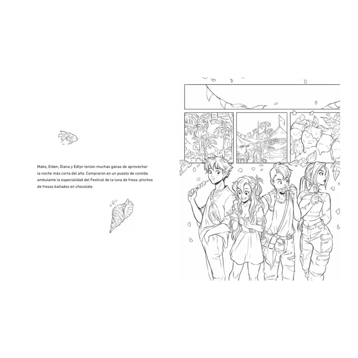 Strawberry Moon. Coloring book (Capa mole) 5