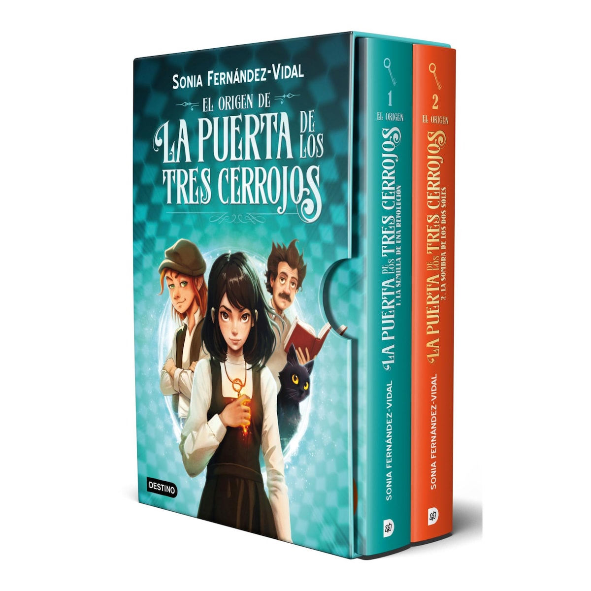 Estuche El Origen De La Puerta De Los Tres Cerrojos Destino Infantil estuche-el-origen-de-la-puerta-de-los-tres-cerrojos-destino-infantil
