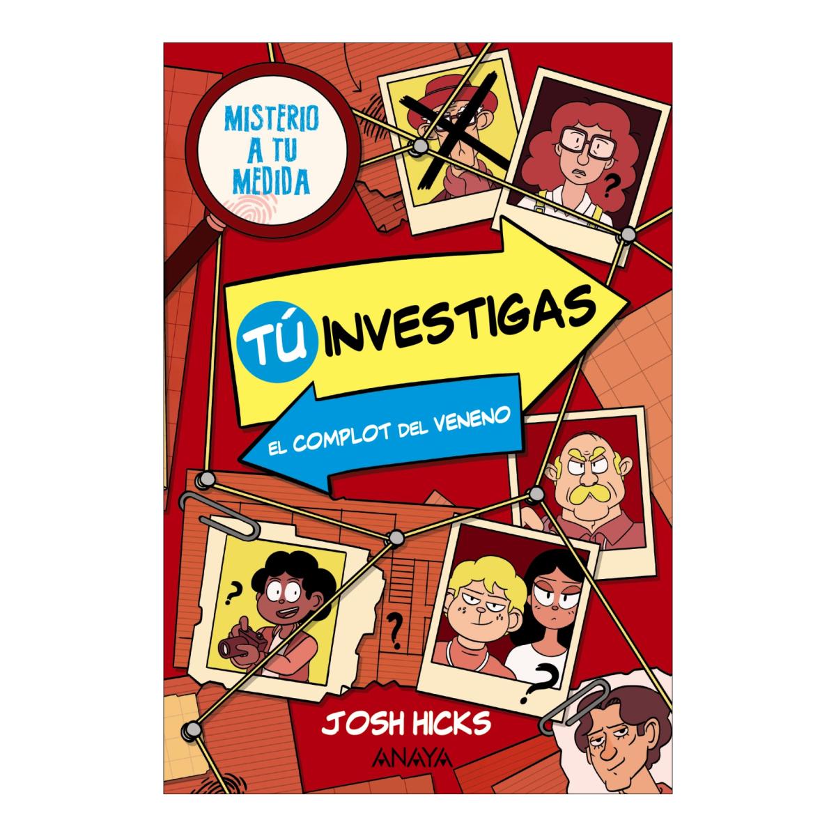 Imagem 0 de Tú investigas: El complot del veneno: Misterio a tu medida. Libro 1 (Capa mole com abas)