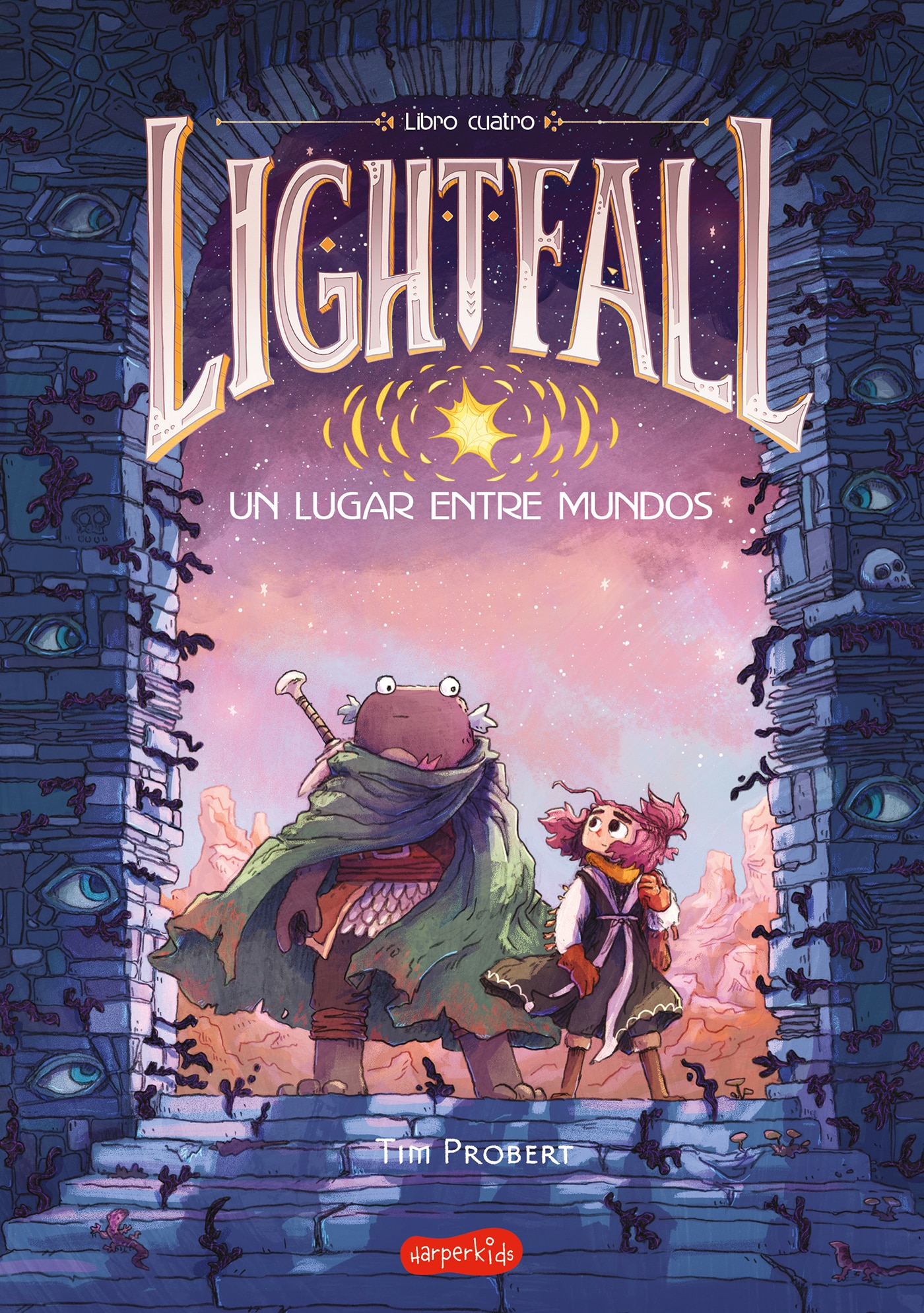 LIGHTFALL: UN LUGAR ENTRE MUNDOS (LIBRO  (Capa Mole com Lapelas) 1