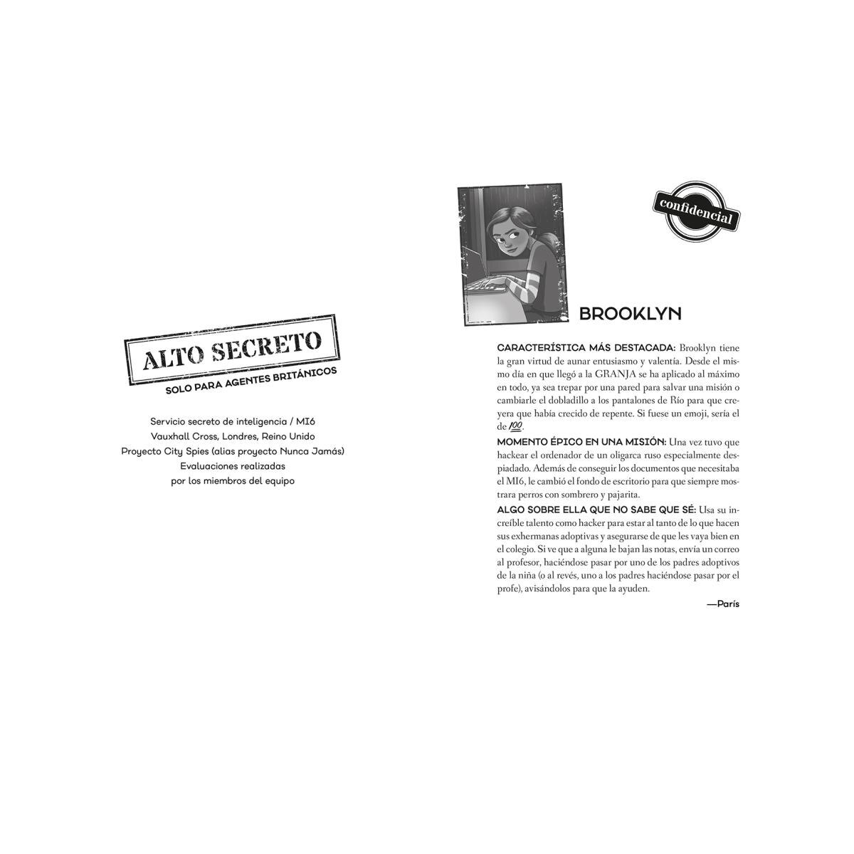 CITY SPIES. LA CIUDAD DE LOS MUERTOS  (Capa Mole com Lapelas) 5