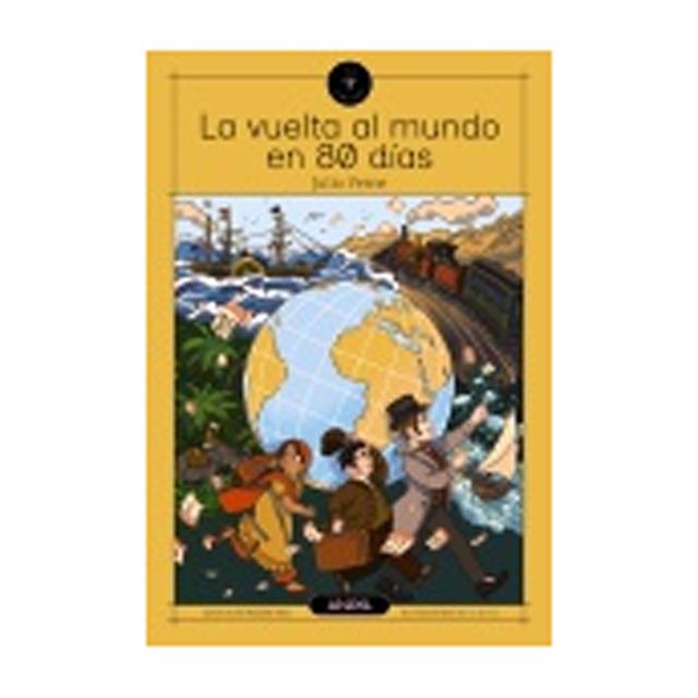 LA VUELTA AL MUNDO EN 80 DÍAS  (Capa Mole com Abas) 2