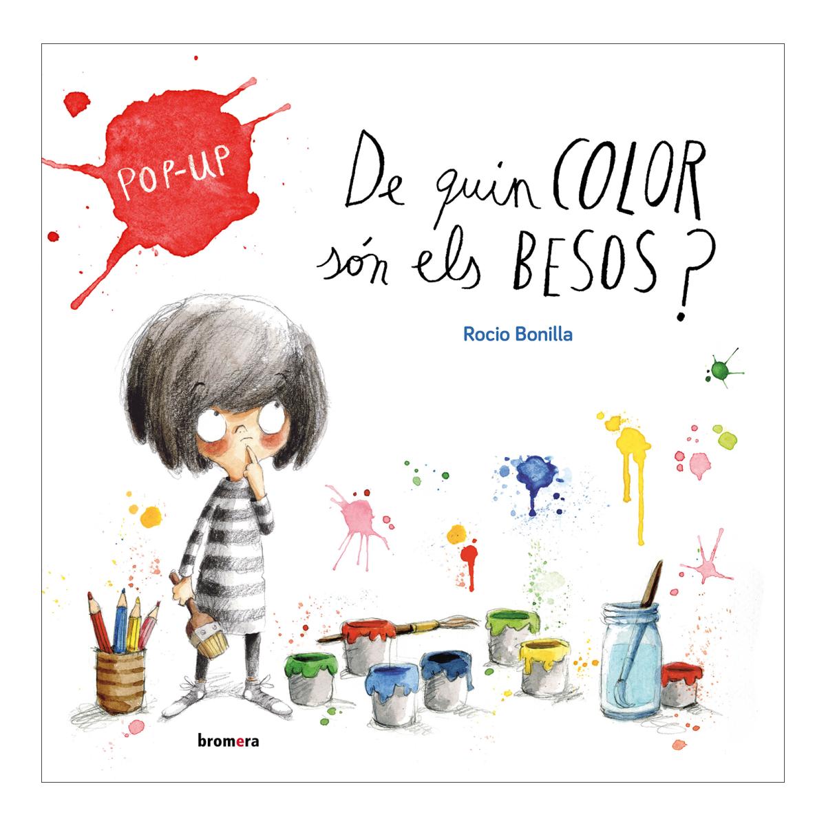 Imagen 1 de DE QUIN COLOR SON ELS BESOS? (POP-UP)  (Tapa dura)