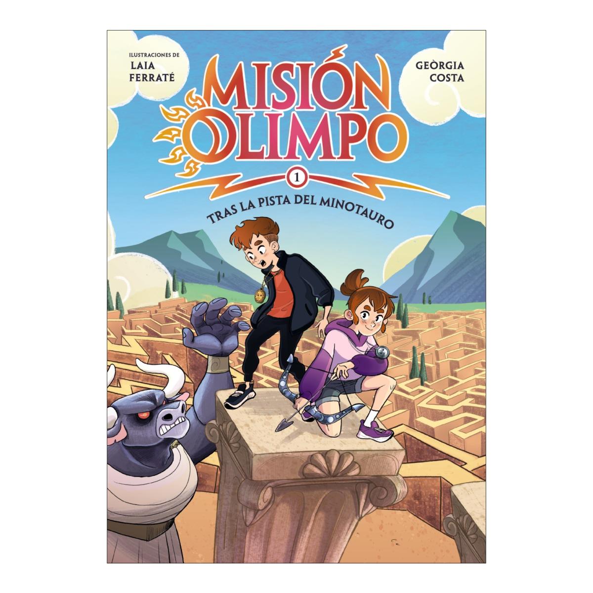 Imagen 0 de MISIÓN OLIMPO. TRAS LA PISTA DEL MINOTAU (Tapa blanda con solapas)
