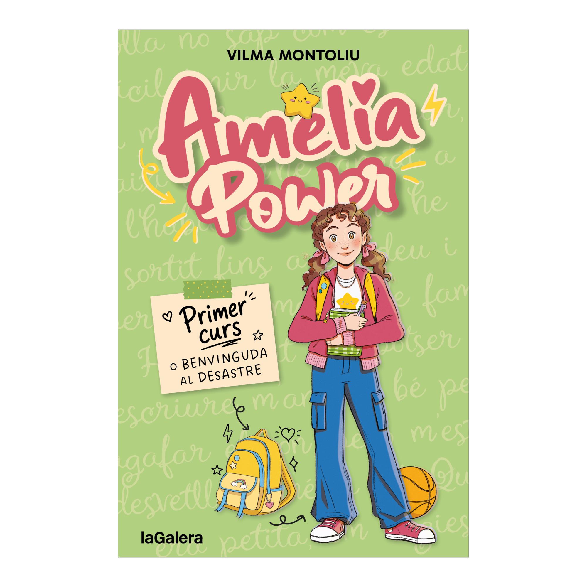 Imagen 1 de AMÈLIA POWER 1. PRIMER CURS O BENVINGUDA (Tapa blanda con solapas)