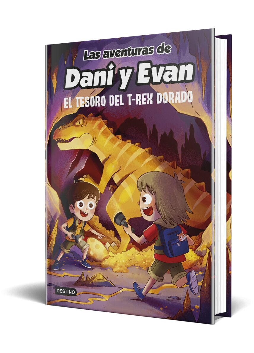 Las aventuras de Dani y Evan 5. El tesoro del T-Rex dorado  (Tapa dura) 2