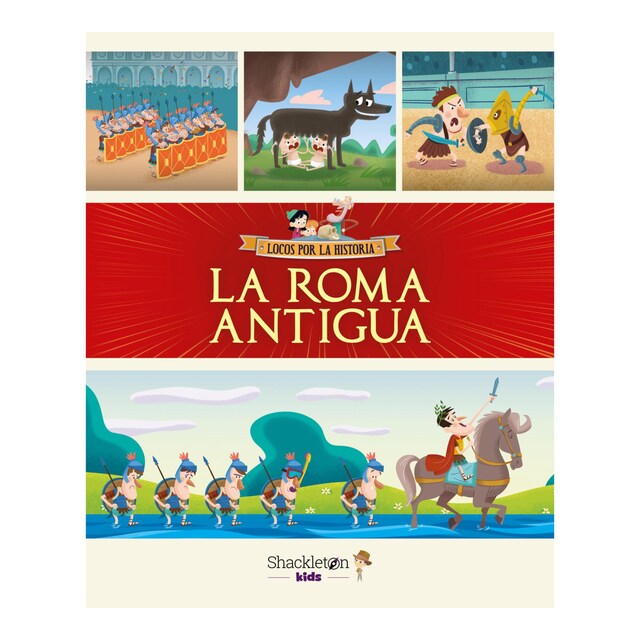 Imagem 0 de La Roma Antigua: Libro infantil con juegos y actividades extra | Únete a Carmen, Marco y el abuelo y descubre la historia explicada como  (Capa dura)