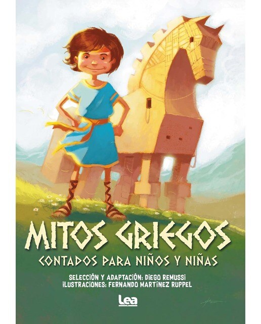 Imagen 1 de Mitos griegos contados para niños y niñas (Tapa blanda)